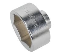 Sealey SX114 Low Profile Oil Filter Socket 3/8"Sq Drive 36mm