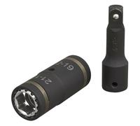Sealey 4 in 1 Impact Socket Set 2-Piece