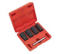 Sealey SX201 Locking Wheel Nut Removal Set 1/2"Sq Drive 5pc