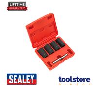 Sealey Sx201 Locking Wheel Nut Removal Set 17 19 21 22Mm 1/2Sq Drive