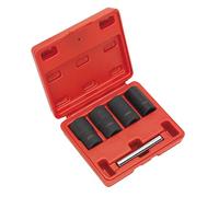 Sealey Sx201 Locking Wheel Nut Removal Set 17 19 21 22Mm 1/2Sq Drive