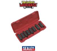 Sealey Sx202 Locking Wheel Nut Removal Set 7Pc 1/2Sq Drive