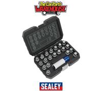Sealey Locking Wheel Nut Key Set for BMW & Mini 21pc SX209