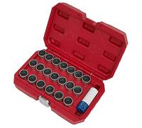 Sealey 21PC Locking Wheel Nut Key Set - BMW