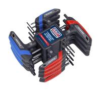 Sealey T-Handle TRX-Star & Hex Key Set 16 Piece Hex Keys Work Tools AK7147