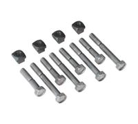 Sealey T-Nut Bolt Set 12Pc For Sm27 Metalworking & General Purpose Lathe Sm27Tns