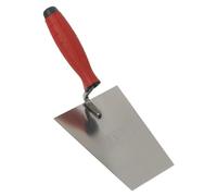 Sealey T1203 Stainless Steel Masonry Trowel with Rubber Handle 160mm