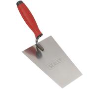 Sealey T1204 Stainless Steel Bucket Trowel with Rubber Handle 180mm