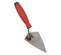 Sealey T1222 Stainless Steel Sharp Pointing Trowel - Rubber Handle - 140Mm