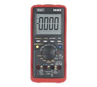 Sealey TA203 Digital Automotive Multimeter 15-Function Bar Graph/Pc Link