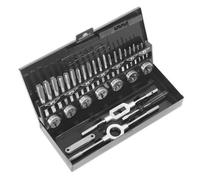Sealey Tap & Die Set AK3015HSS 32pc HSS 4341 Split Dies – Metric