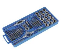 Sealey Tap & Die Set 40Pc Split Dies - Metric Ak301