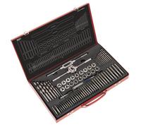 Sealey Tap & Die Set Split Dies With Machined Lead-Ins 76 Pieces Steel Ak3076