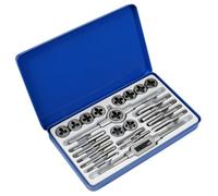 Sealey Tap & Split Die Set Imperial 24 Pieces Carbon Steel Coarse Fine Ak3024Imp