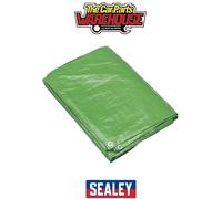 Sealey TARP1620G Tarpaulin 4.88 x 6.10mtr Green