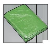 SEALEY - TARP810G Tarpaulin 2.44 x 3.05m Green