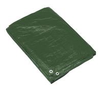 Sealey TARP810G Tarpaulin 2.44 X 3.05M Green