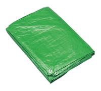 Sealey Tarpaulin Green 4.8m 6.1m