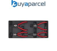 Sealey TBT03 Premier Circlip Pliers Set with Tool Tray 4pc