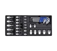 Sealey Tbt08 Tool Tray with TRX-Star Key Socket Bit and Socket Set 35Pc