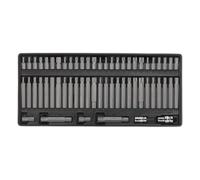 Sealey TBT11 Premier Security TRX-Star/Hex/Ribe/Spline Bit Set with Tool Tray