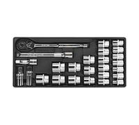 Sealey TBT21 26 Piece 1/2'' Drive Metric Socket Set