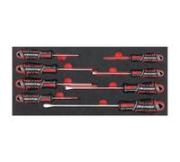 Sealey Tbt53 Screwdriver Set With Tool Tray 8Pc