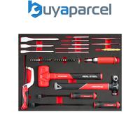 Sealey TBT66 Premier Striking, Pry Bar, Hacksaw & Impact Screwdriver Set with To
