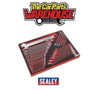 Sealey Tool Tray with Spanner Set TBTP03 – 35-Piece