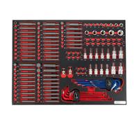 Sealey TBTP07 177 Piece Tool Tray with Specialised Bits & Sockets