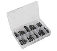 Sealey TCFT100AS Fir Tree Clip Assortment - Pack Of 100
