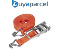 Sealey TD10012J Ratchet Strap Polyester Webbing 75mm x 12m 10000kg Breaking Stre