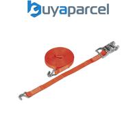 Sealey TD1508J Ratchet Strap Polyester Webbing 25mm x 8m 1500kg Breaking Strengt