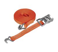 Sealey TD2008J Ratchet Strap Polyester Webbing 35mm x 8m 2000kg Breaking