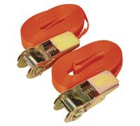 Sealey TD5008J Ratchet Tie Down 50mm x 8mtr Polyester Webbing 5000...