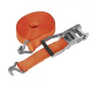 Sealey Ratchet Tie Down 50mm X 10M Polyester Webbing 5000Kg - Orange Td5010J