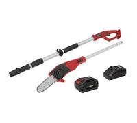 Sealey Telescopic Cordless 20Cm Chainsaw Kit 20V 4Ah Sv20 Series Cp20Vtp02
