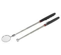 Sealey Telescopic Magnetic Pick-Up Tool & Inspection Mirror Set 2Pc S0940