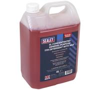 Sealey SCS003 Tfr Detergent With Wax Concentrated 5L
