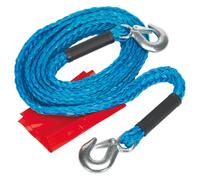 Sealey TH2002 Tow Rope 2000kg Rolling Load Capacity