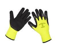 Sealey Thermal Super Grip Gloves (Large) - Pack Of 6 Pairs Tsp126/6