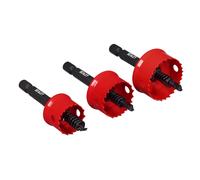 Sealey Thin Wall HSS Hole Saw Set 3pc SIZES 20, 25, 32mm For Metal TWHS3