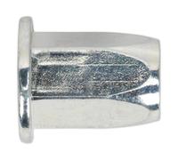 Sealey Threaded Insert Full Hex Standard Flange M6 Thread Pack of 50