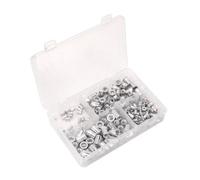 Sealey Threaded Insert Rivet Nut Assortment 200 Pcs M4-M8 Splined Metric Ab073Ti