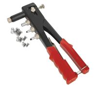 Sealey Threaded Nut Riveter/Rivet Gun Rivnut Insert Tool + 40 Rivets M3-M6 AK393