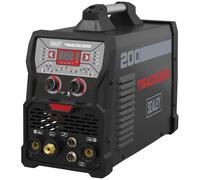 Sealey TIG/MMA (Arc/Stick) AC/DC Pulse Inverter Welder 200A 230V - TIGACDC200