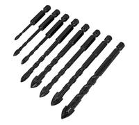 Sealey Tile & Glass Drill Bit Set 8pc