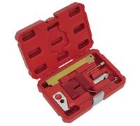 Sealey VSE5006 Petrol Engine Timing Tool Kit - For Gm Saab Chevrolet Alfa Romeo Fiat - 1.4/1.6/1.8 Twinport - Belt Drive