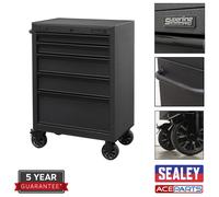 Sealey Rollcab 5 Drawer 680mm With Soft Close Drawers Ap2705Be