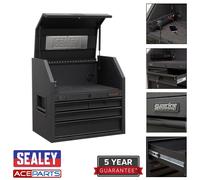 Sealey Tool Box Chest Cabinet Topchest 4 Drawer 660mm Soft Close Drawers
